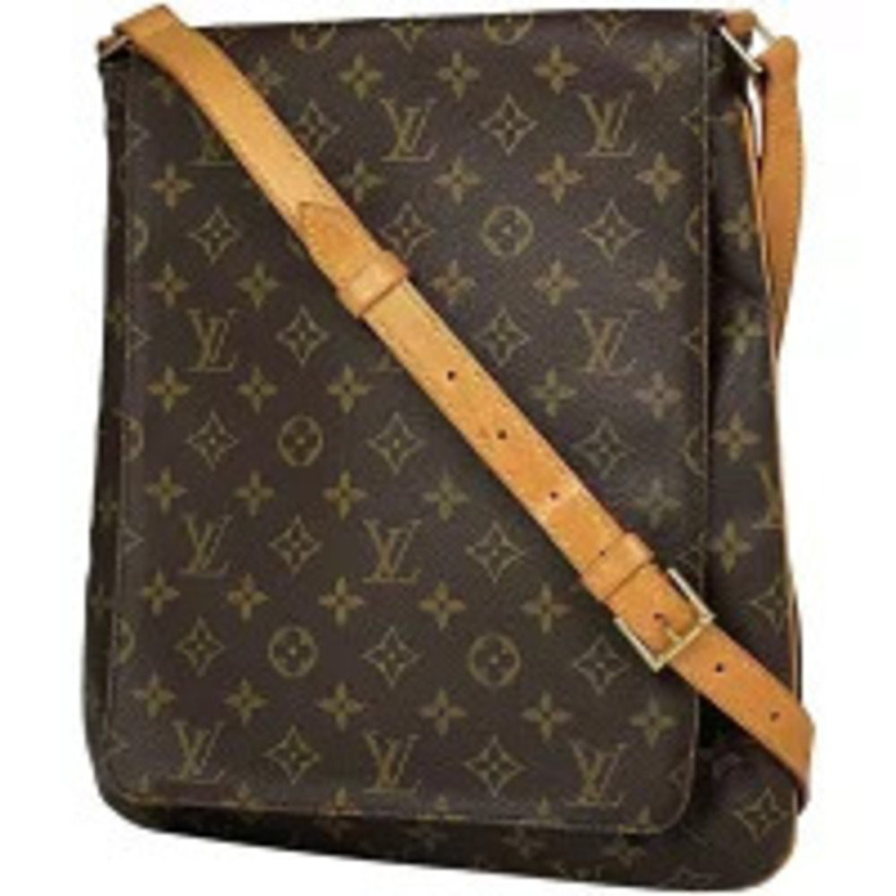 Louis Vuitton Musette Crossbody Shoulder Bag Monogram Brown